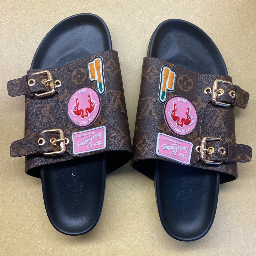 Louis Vuitton Patchwork Slides